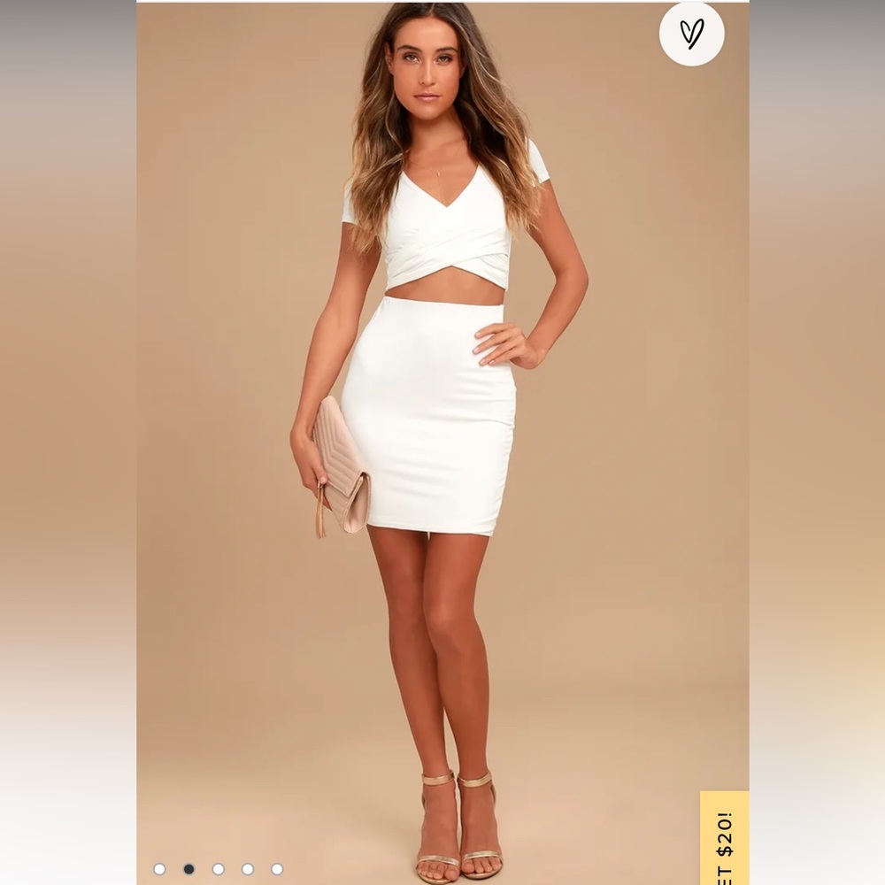 2 piece shirt and skirt set